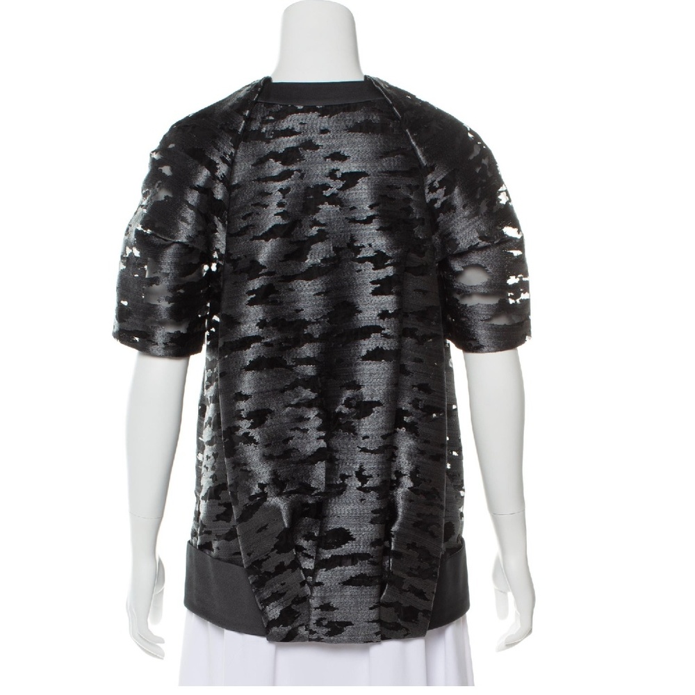 Alexander Wang Black Patterned Top 2 - image 3